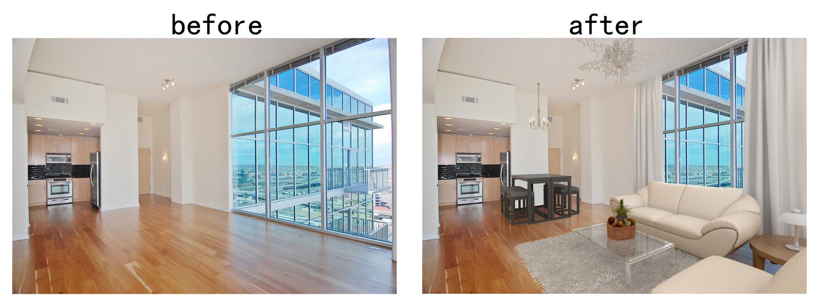 virtual staging property